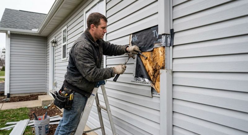 Commercial Siding Installation
